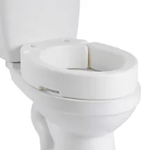 Vevor Toilettensitzerhöhung 136 kg belastbar mit 88,9 mm Hubhöhe weiß