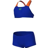 Arena Bikini Solid L Blau/Orange 152