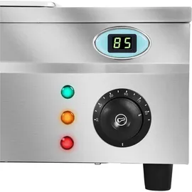 Royal Catering Bain Marie 5 x GN 1/2 Ablasshahn
