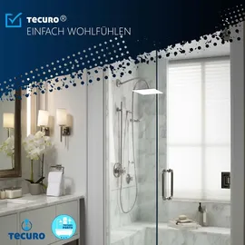 tecuro PREMIUM Brauseschlauch 2,50 m, verdrehsicher, silberglatt, KTW-BWGL