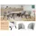 OTTO home Eckbankgruppe OTTO HOME "Aretha Essecke, Sitzgruppe, Eckbank, Küchenbank", grau (antarctica, schwarz), B:215cm H:87cm T:150cm, 90% PES, 5% Nylon, 5% Rayon, Sitzmöbel-Sets, Eckbankgruppe, Esszimmer Sitzgruppe, Tisch, Stühle und Bank gepolstert, 