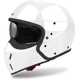 Airoh J 110 Color, Modularhelm - White Gloss - S