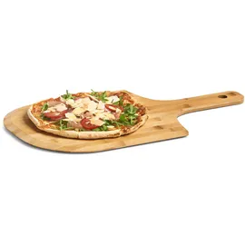 Zeller Pizzaschneidebrett Bambus 1 53,5 x 30,5 cm Beige