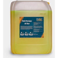 Inox INOX® All Star Multireiniger 10L | Polsterreiniger, Teppichreiniger, Textilreiniger, Kunststoffreiniger und Autoinnenreiniger | Autoreinigung von Innen und Außen