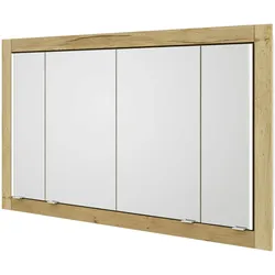 Steinkamp Value Einbauspiegelschrank 120 cm mit 4 Türen und LED-Beleuchtung SDEEE0113G167, Badmöbel,