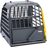 Kleinmetall VarioCage Einzelbox SL- Plus Autobox Hund, Hundebox für Kofferraum