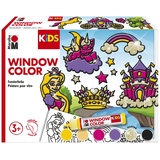Marabu KiDS Window Color-Set "Prinzessin", 6x 25 ml