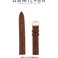 Hamilton Leder Boulton Band-set Leder-braun-16/16 H690.133.102 - braun