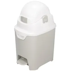 Diaper Champ Windeleimer ONE Standard Handsfree, silber
