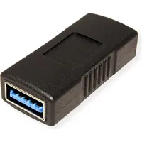Value USB 3.2 Gen 1 Gender Changer, Typ A BU/BU