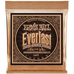 Ernie Ball 2548 Everlast Coated Phosphor Bronze Light