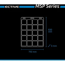 Ective MSP 120 monokristallin 120 W