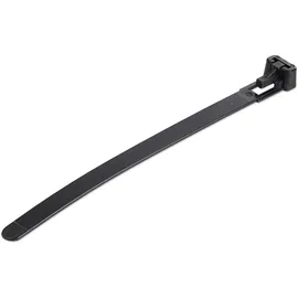 Startech Startech.com Kabelbinder - 127x7 Mm, Wiederverwendbar, Lösbare Nylonbinder, 22 Kg Zugfestigkeit, Innen- Und Außenbereich, 94v-2/ul, Schwarz, 100 Stück