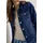 Cecil Jeansjacke mit Brusttaschen und Knöpfen in blau S