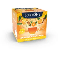 Caffè Borbone Kräutertee mit Zimt und Orange - 72 Pads (4 Packungen mit 18 Stück) - Kompatibel mit ESE System Papier Pads 44 mm