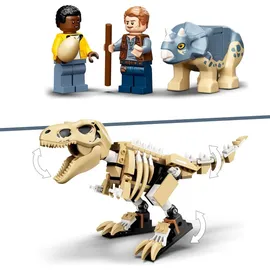 LEGO Jurassic World T. Rex-Skelett in der Fossilienausstellung 76940