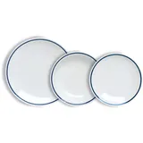 Tognana Fascetta Blu Geschirrset 18-tlg. weiß