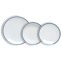 Tognana Fascetta Blu Geschirrset 18-tlg. weiß