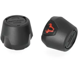 SW-Motech Sturzpad-Kit für Vorderachse - Schwarz. Kawasaki Z900 (16-), Z900 SE (20-)., schwarz