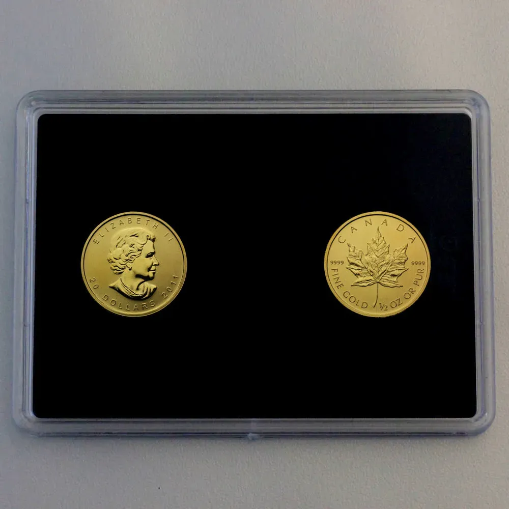 Goldmünzen 2 x 1/2oz 
