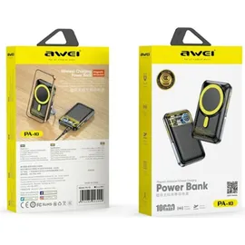 OEM Awei Pa-10 10000mah Magsafe Powerbank Schwarz