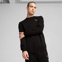 Puma Essentials Fleece Crew Sweatshirt Herren 01 black M