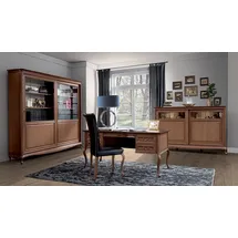 aea Büro Möbel Regal Schreibtisch Kommode Sessel Vitrine Komplettes 4tlg.
