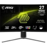 MSI Curved-Gaming-Monitor »MAG 27CQ6PF«, F (A-G), schwarz B:61,5cm H:54,76cm T:27,83cm, Monitore, 3 Jahre Herstellergarantie, höhenverstellbar,