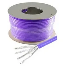S/CONN maximum connectivity Verlegekabel, cat 7A, S/FTP (S-STP) Violett (S/FTP, CAT7a, 100 m), Netzwerkkabel