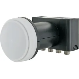 Schwaiger LNB4 digital anthrazit mit Wetterschutz für 4 Teilnehmer