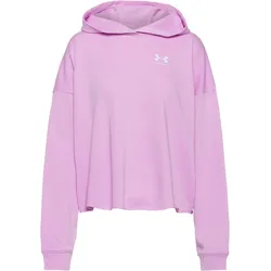 Under Armour Rival Terry Hoodie Damen in stellar pink, Größe L - rosa