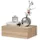 Stella Trading Livetastic Nachtschrank, Sonoma Eiche, Holzwerkstoff, 1 Schubladen, 42x14x30 cm Schlafzimmer, Nachttische