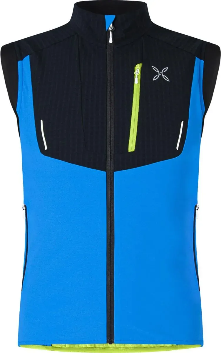 Montura Ski Style Vest celeste/verde lime (2647) S