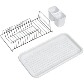 Zeller Geschirrabtropfständer 44 x 24 x 13 cm Farbe Weiß