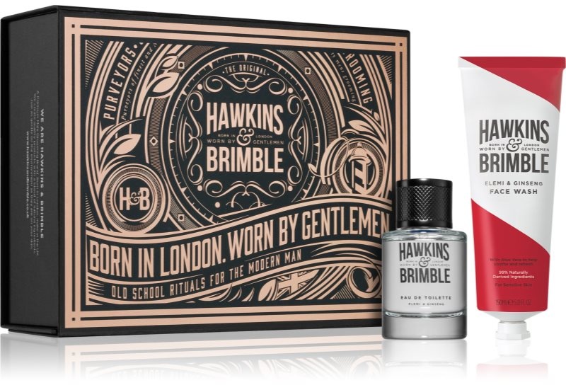 Hawkins & Brimble Fragrance Gift Set Geschenkset für Herren