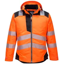 PORTWEST Warnschutz-Regenjacke mit Kapuze orange XXXXL