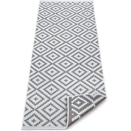 OTTO home Ronda Wendeteppich 80 x 250 cm Grau/Weiß