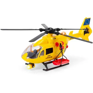 DICKIE Toys Spielzeug-Hubschrauber ADAC Rettungshelikopter