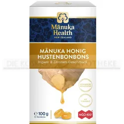MANUKA HEALTH MGO 400+ Lutschbonb.Ingwer-Zitrone 100 g