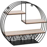 Atmosphera Wandregal onesize Schwarz