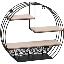 Atmosphera Wandregal onesize Schwarz