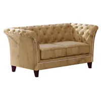 S-style möbel Chesterfield-Sofa, Beige