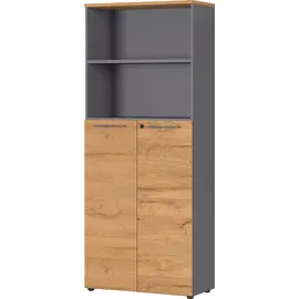 Germania Agenda Home, 4236-564 grafit, grandson-eiche 80,0 x 40,0 x 197,0 cm