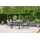 Siena Garden Silva Gartentisch 160 x 90 x 74 cm Grau