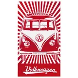 VW Collection VW T1 Strandtuch, rot