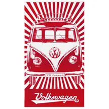 VW Collection VW T1 Strandtuch, rot