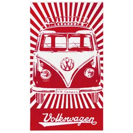 VW Collection VW T1 Strandtuch, rot