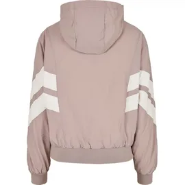 URBAN CLASSICS Ladies Crinkle Batwing Jacket - Rosa