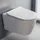 sanitary brands gmbh Kronenbach Tube Wand-WC mit WC-Sitz Weiß