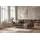 Home Affaire 3-Sitzer HOME AFFAIRE "Pinto Skandi, 206 cm, Chenille, Struktur", braun, B:208cm H:89cm T:97cm, 100% Polyester, Sofas, mit Keder, Massivholzfüße Eiche geräuchert, Wellenunterfederung